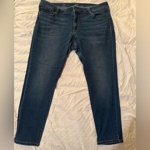 a.n.a  Dark Blue jeggings